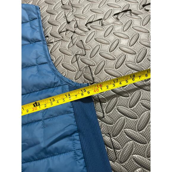 NIKE Therma-FIT Synthetic-Fill Running Puffer Vest Womens Size XS Blue Golf - Picture 8 of 9